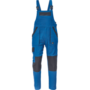 Pantaloni salopeta cu pieptar Cerva MAX NEO, 100% bumbac, 260 gr/mp
