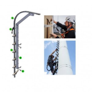Sistem de asigurare Vertiqual SECURAIL VERTICAL, scara de acces
